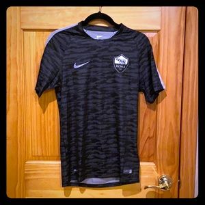 AS Roma Nike Camo Print Training Shirt